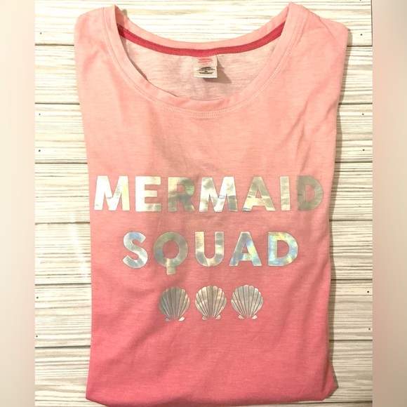 Woman’s Mermaid Squad Night Tee/ Sleepwear/ Pajama - Picture 2 of 8